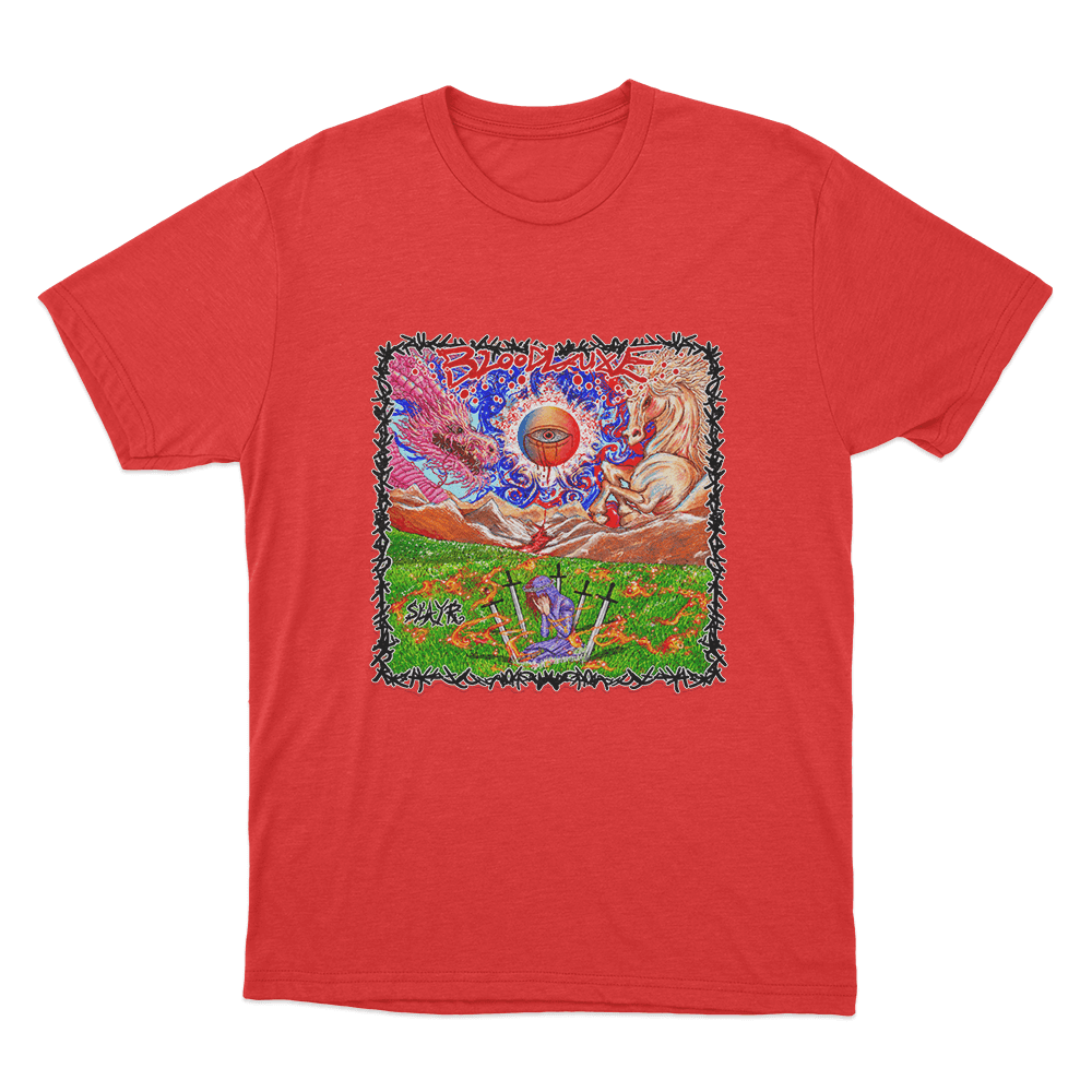 Half blood Cover Unisex T Shirt Red Half blood Cover Unisex T Shirt Red
