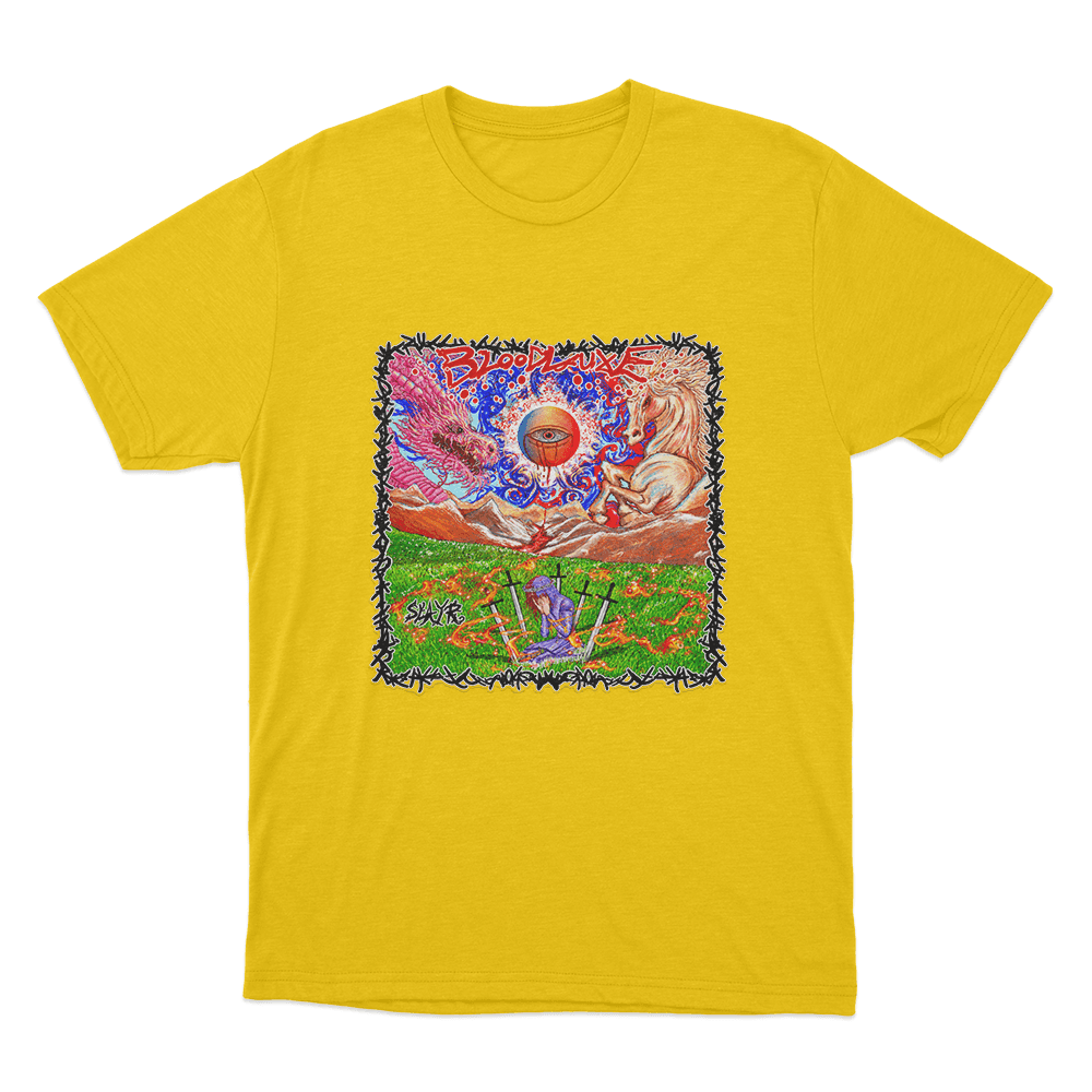 Half blood Cover Unisex T Shirt Yellow Half blood Cover Unisex T Shirt Yellow